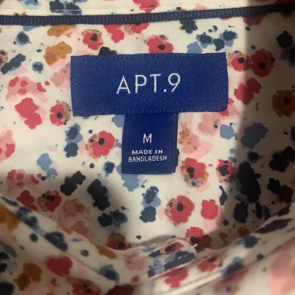 Mens NWOT short sleeve bottom down dress shirt size M medium - Picture 3 of 4